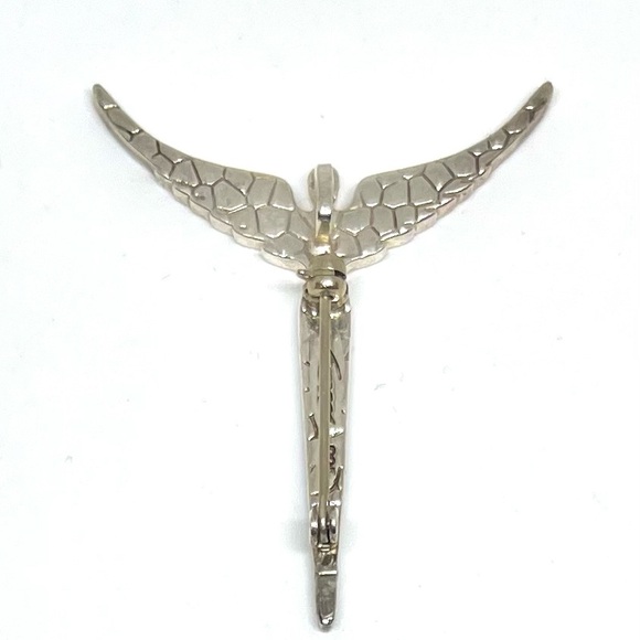 Steven Lavaggi 925 Hope Angel Pendant/Brooch - Picture 2 of 4
